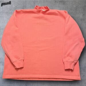 Essentials Fear of God Coral Pink Crewneck Sweatshirt S